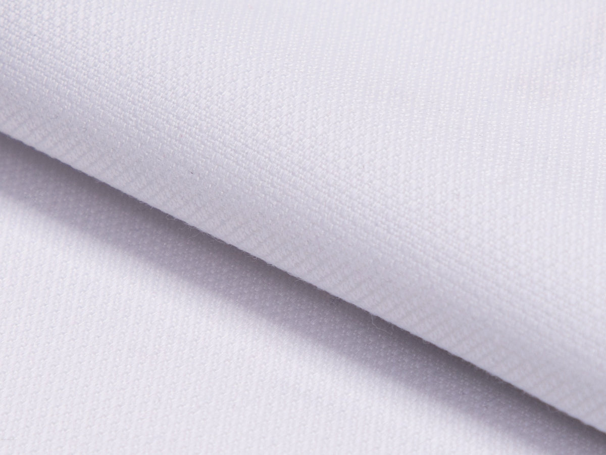 Everglade Wrinkle-Free Pearl White · CANVAS-1 shirting