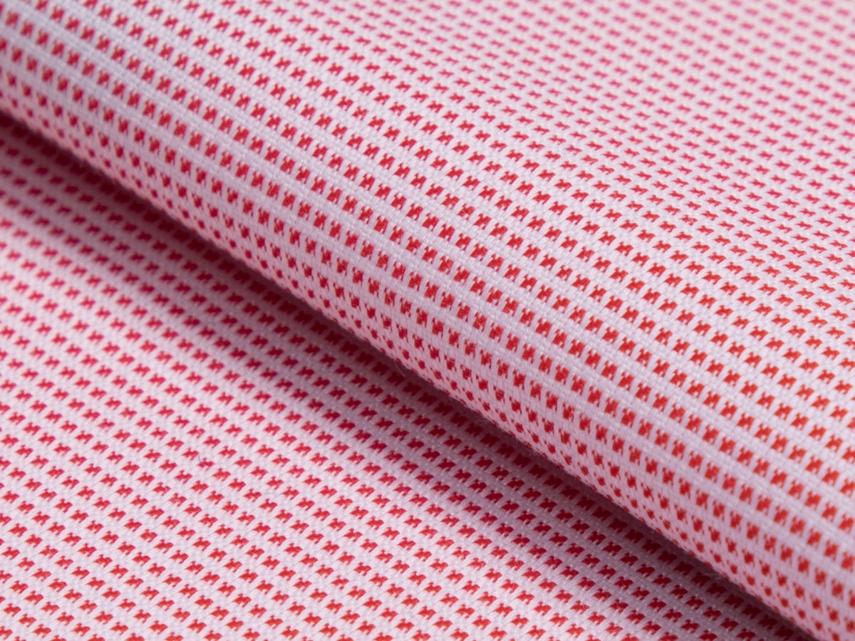 Everglade Wrinkle-Free Red · CANVAS-6 shirting
