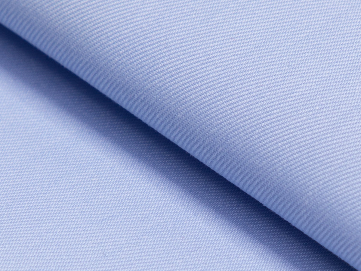 Everglade Wrinkle-Free Plain Blue · LASILKY-12 shirting